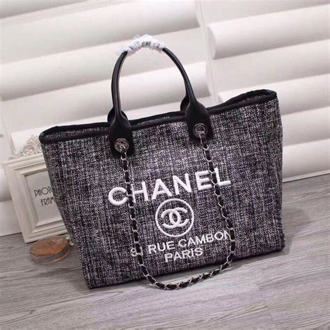 chanel canvas tote replica|master copy chanel bag.